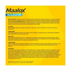 Maalox Reflurapid Blocca il Reflusso Neutralizza il Bruciore da Iperacidità 20 Bustine
