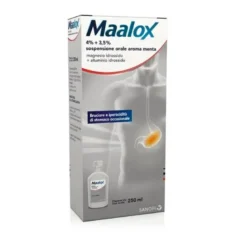 Maalox Sospensione Orale 4% + 3.5% Aroma Menta 250ml