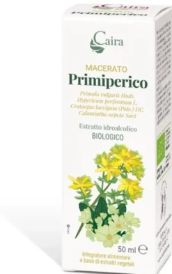 MACERATO Primiperico Primula volgaris Huds. Hypericum perforatum L. Crataegus laevigata (Poir.) DC. Calamintha nepeta Savi
