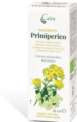 MACERATO Primiperico Primula volgaris Huds. Hypericum perforatum L. Crataegus laevigata (Poir.) DC. Calamintha nepeta Savi
