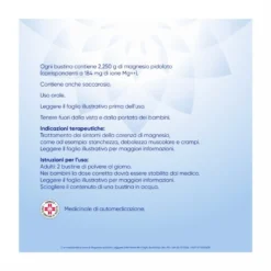 Mag2 Magnesio Pidolato per Stanchezza e Debolezza Muscolare 40 Bustine