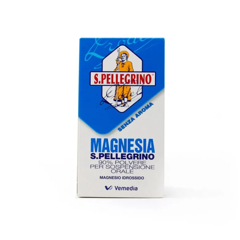Magnesia San Pellegrino 90% Polvere Effervescente Senza Aroma 100 g