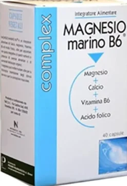 Magnesio Marino B6 40 Capsule