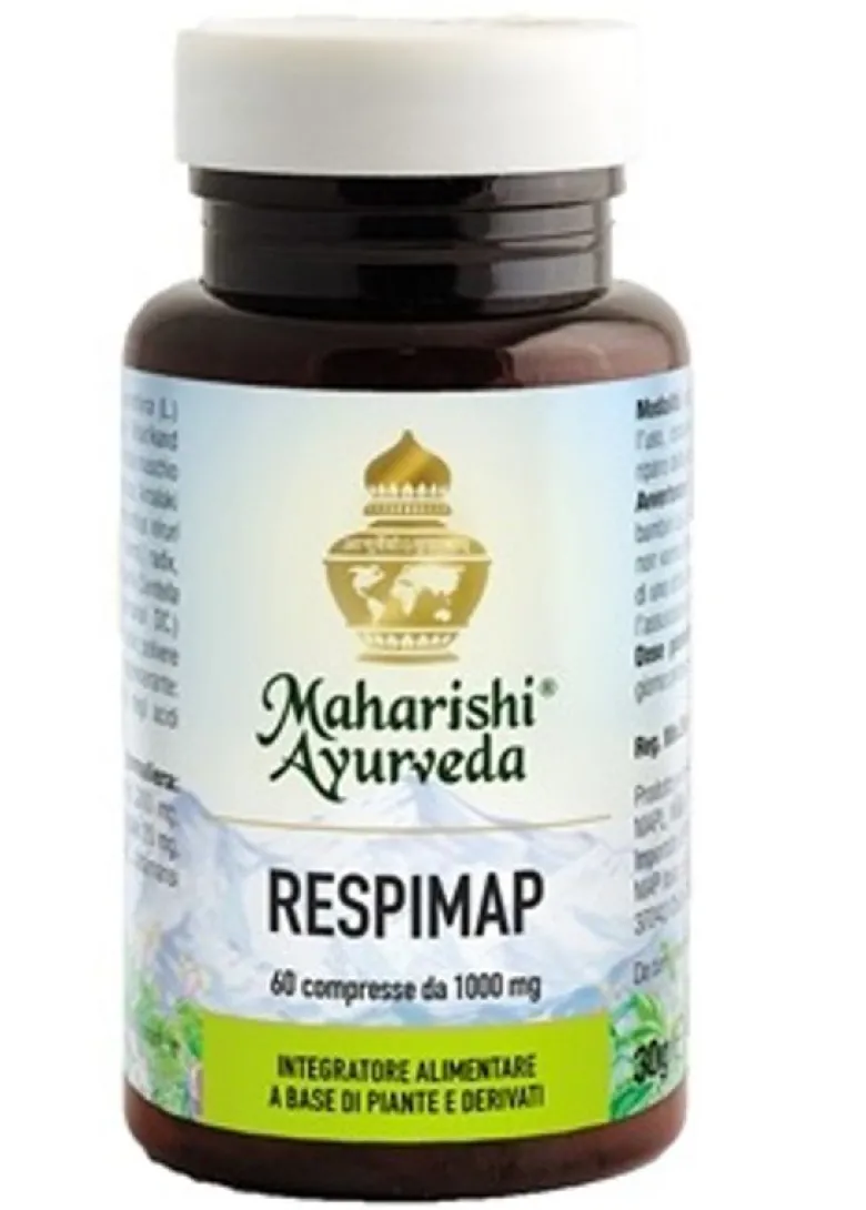 Maharishi Ayurveda Respimap benessere delle vie respiratorie 60 compresse