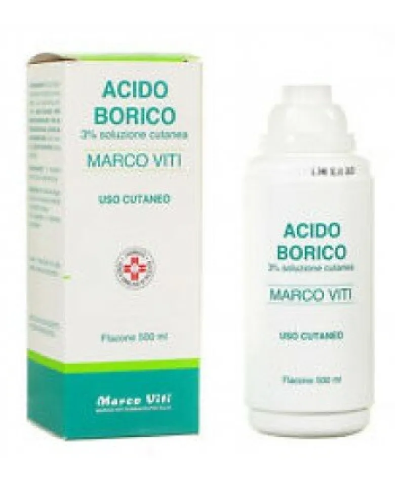 Marco Viti Acido Borico 3% Flacone 200ml