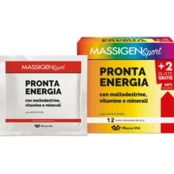 Marco Viti Massigen Sport Pronta Energia gusto arancia rossa12 Buste
