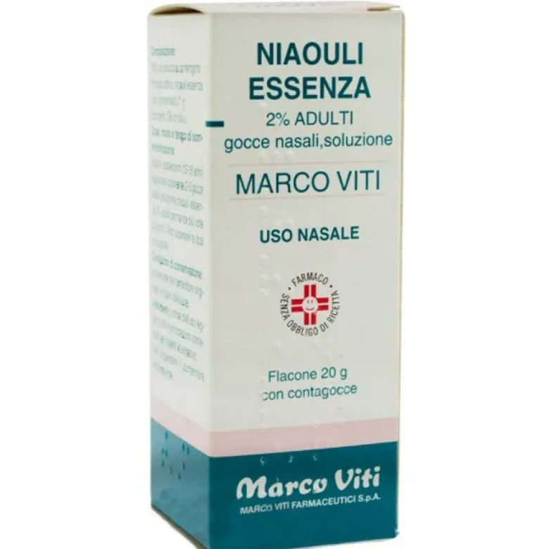 Marco Viti Niaouli Essenza 2% Adulti uso nasale 20g