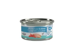 Marpet Chef Pollo Con Surimi Cibo Umido Per Gatti Adulti Lattina 80g
