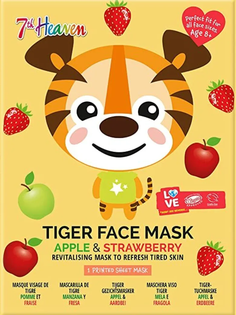 Maschera Viso Cosmetica Fragola e Mela