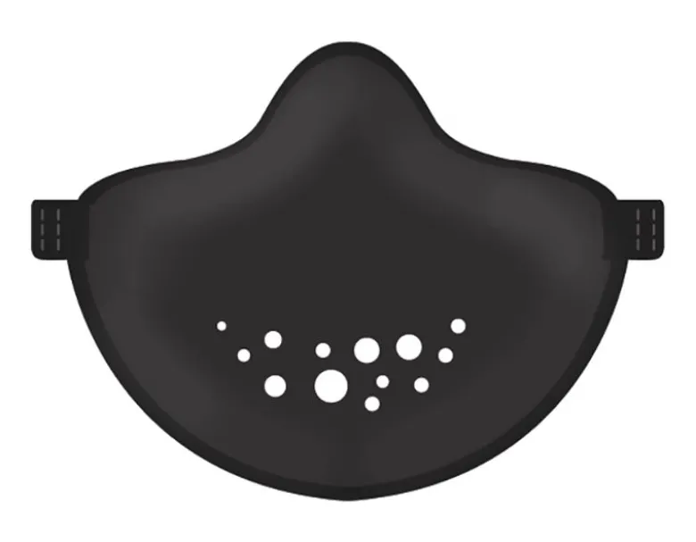 Mascherina Lavabile Colore Nero Koziol