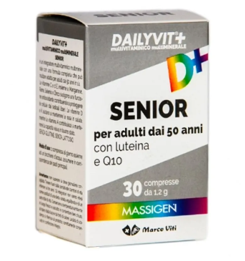 Massigen Dailyvit + Senior Integratore Multivitaminico 30 compresse