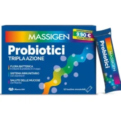 Massigen Probiotici 12 Stickpack - Benessere Intestinale
