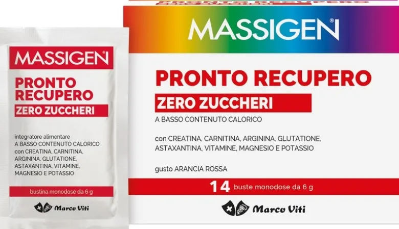 Massigen Pronto Recupero Zero Zuccheri 14 Bustine