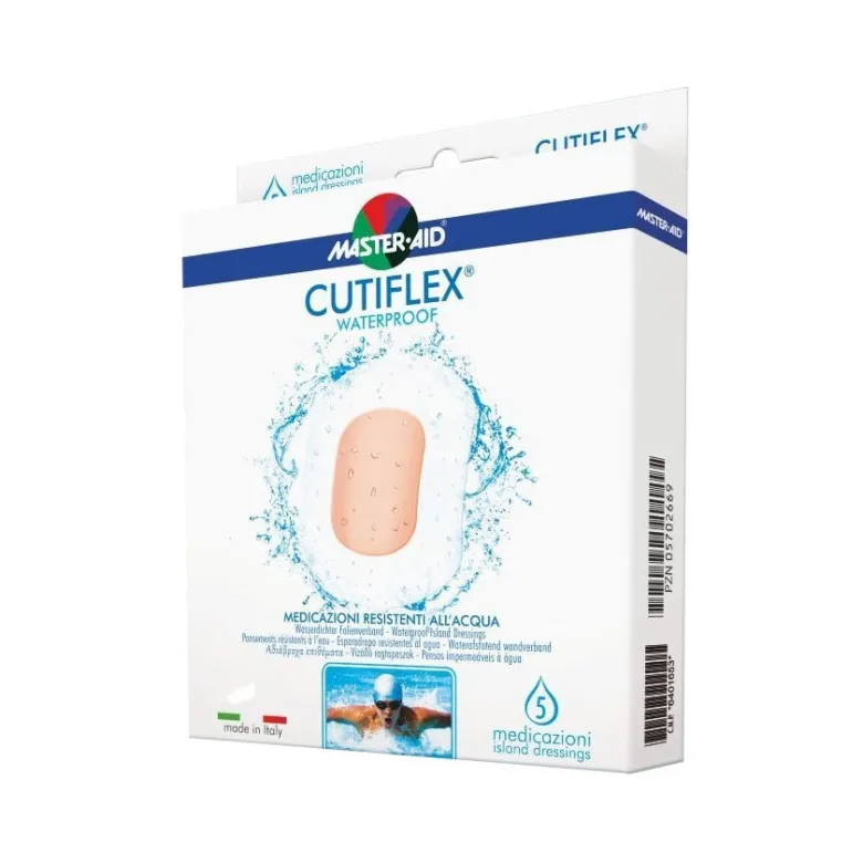 Master Aid Cutiflex Med 15x17cm 3 Pezzi