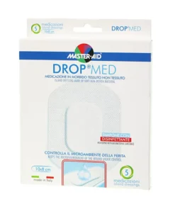 Master Aid DROP MED medicazione in morbido tessuto non tessuto 5 pezzi 10x8 cm
