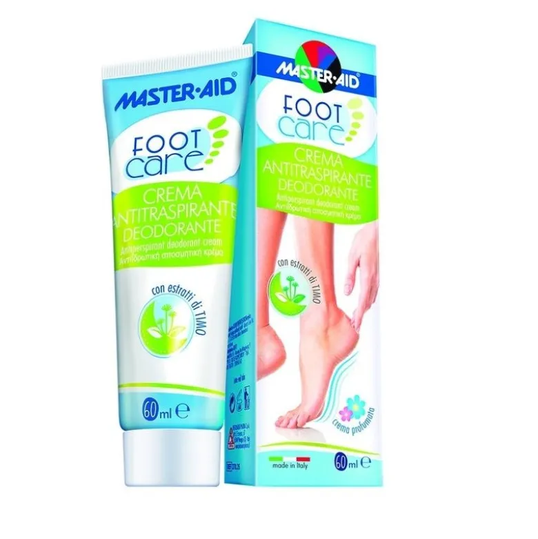 Master Aid Foot Care crema antitraspirante deodorante 60ml