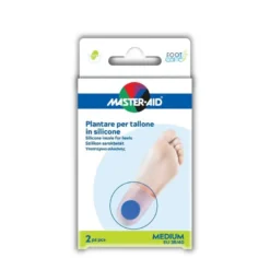 Master-Aid Foot Care Plantare per Tallone in Silicone 2 pezzi Medium