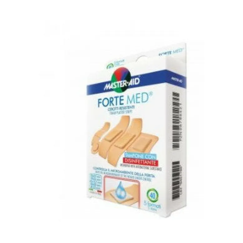 Master Aid Forte Med cerotti elevata protezione 2 formati 20 strip