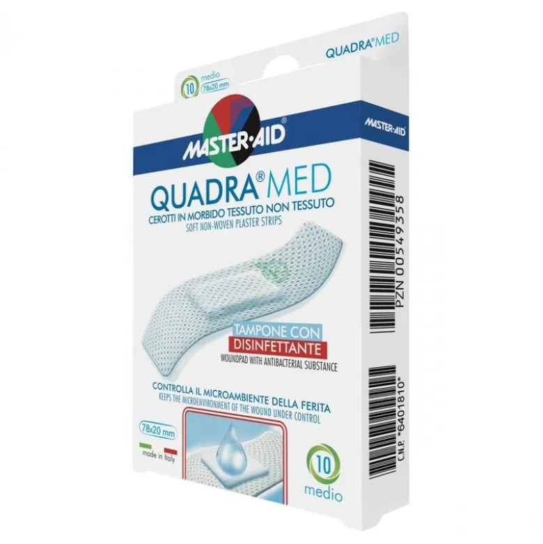 Master Aid Quadramed cerotto medio 10 pezzi