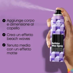 Matrix Styling Builder Wax Spray Cera Modellante 250ml