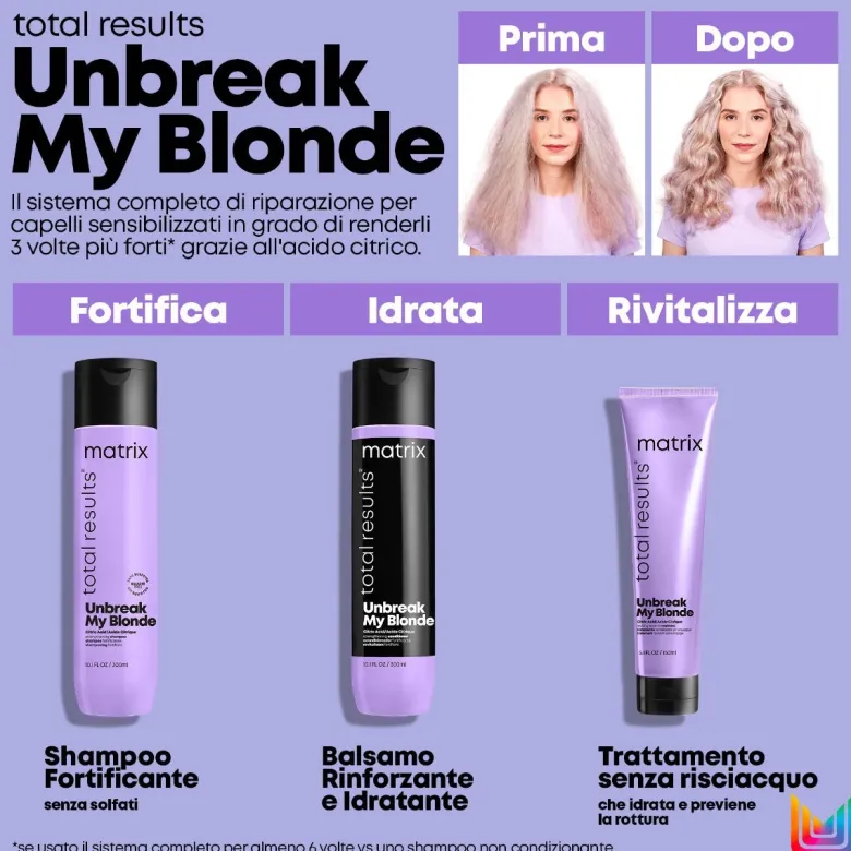 Matrix Total Results Unbreak My Blonde Conditioner - Balsamo per capelli biondi - 300 ml