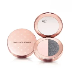 Matte & Shine Duo Eyeshadow - Rosa e Argento