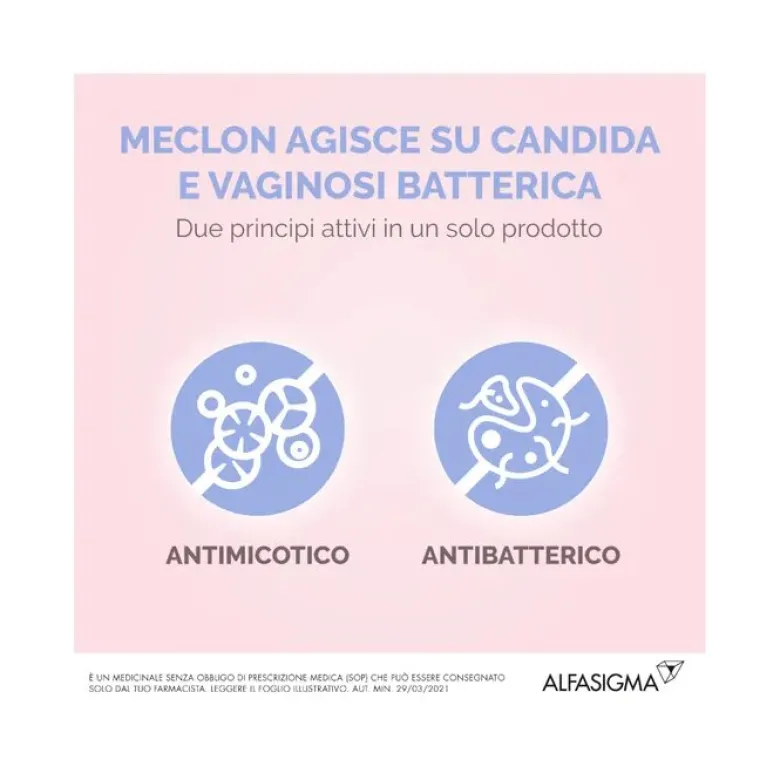 Meclon Crema Vaginale 30g 20 %+ 4 % + 6 Applicatori