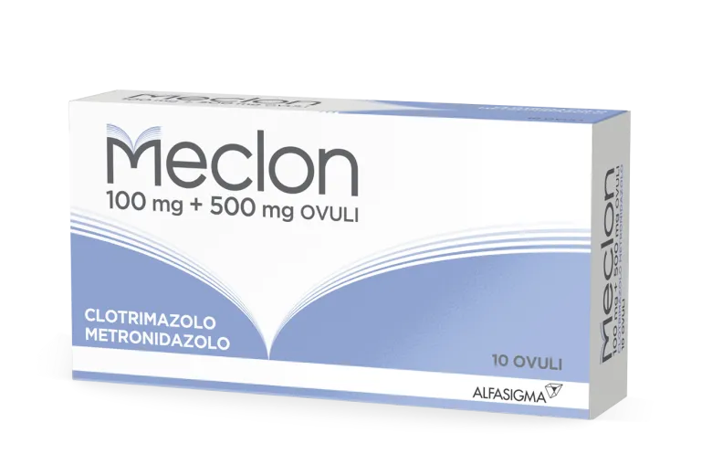 Meclon 100mg+500mg 10 ovuli vaginali