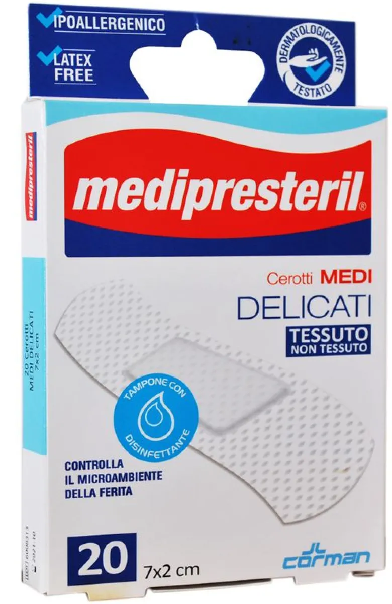MediPresteril 20 cerotti Medi Delicati 7 x 2 cm