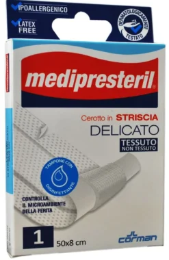 MediPresteril 1 cerotto in striscia Delicato 50 x 8 cm