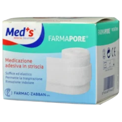 Meds Pore Medicazione Autoadesiva Tessuto Non Tessuto m1x10cm