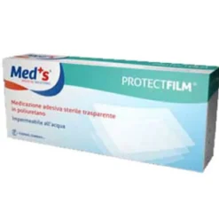 Meds Protect Film Medicazione In Poliuterano Impermeabile Adesiva 10x12cm 10 Pezzi