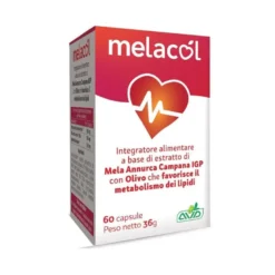 Melacol integratore alimentare utile per il metabolismo dei lipidi 60 capsule