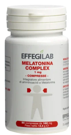 Melatonina Complex utile per stress ed insonnia 90 compresse