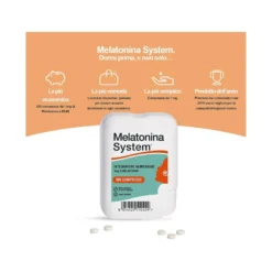 Melatonina System Utile Per Combattere Stree e Insonnia 300 Compresse