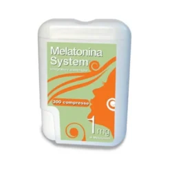 Melatonina System Utile Per Combattere Stree e Insonnia 300 Compresse