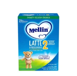 Mellin 2 nuova formula latte di proseguimento in polvere 700g dal 6° mese