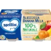 Mellin Omogeneizzato Albicocca Banana Mela 2x100g