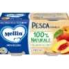 Mellin Omogeneizzato pesca e mela 2 x100g