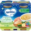 Mellin Pappa Completa 6mesi+ gusto verdure semolino e pollo 2x200g