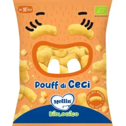Mellin Snack Bio Pouff Di Ceci 20g