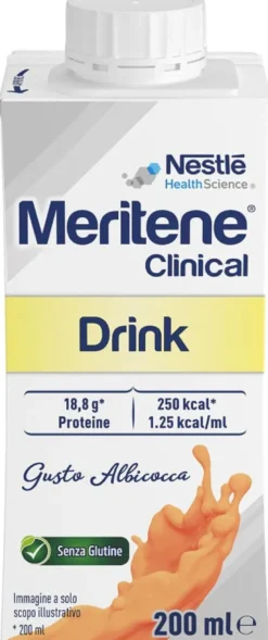 Meritene Clinical Drink Albicocca 200ml
