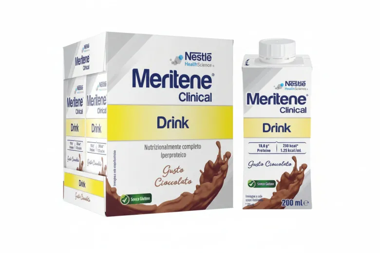 Meritene Clinical Drink Chocolate 4x200ml