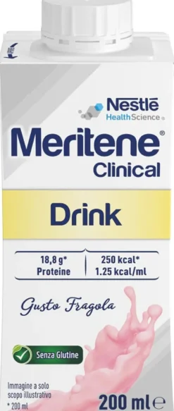 Meritene Clinical Drink Fragola 200ml