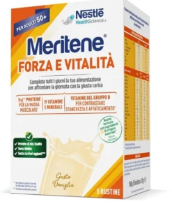 Meritene Forza e Vitalità Gusto Vaniglia 5x30g