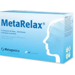 MetaRelax integratore per stress stanchezza e tensione muscolare 45 compresse