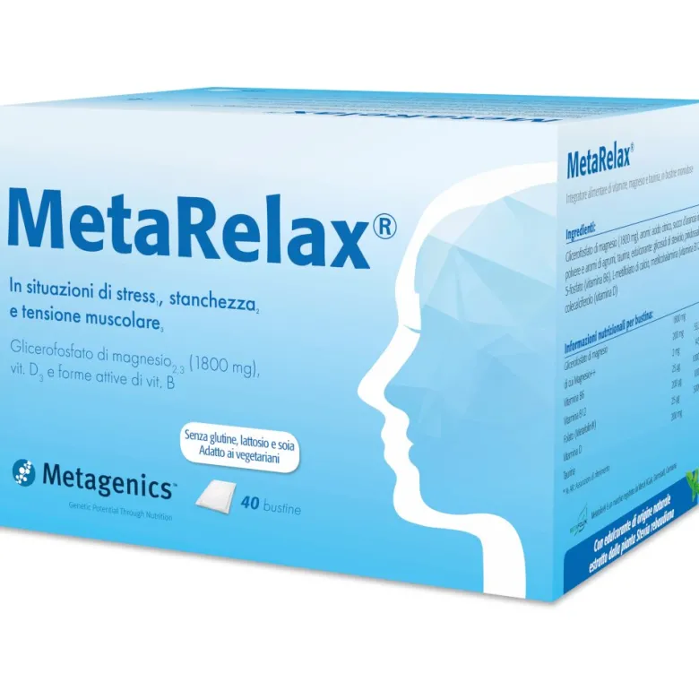 Metarelax New 40 Bustine - Integratore Rilassante Naturale