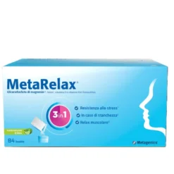 Meta Relax utile in caso di stress e affaticamento muscolare 84 bustine