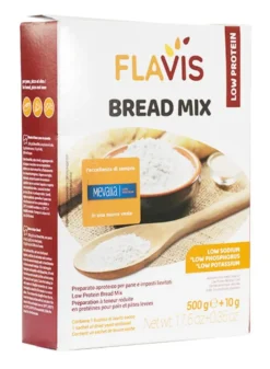 Mevalia Flavis Bread Mix preparato aproteico per pane e impasti lievitati 500g