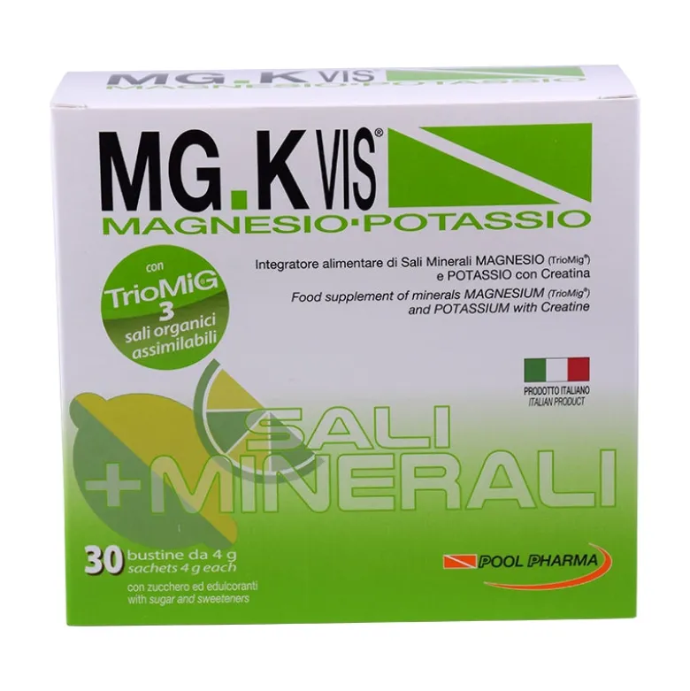 Mg K Vis Magnesio e Potassio Lemonade 30 bustine gusto limone
